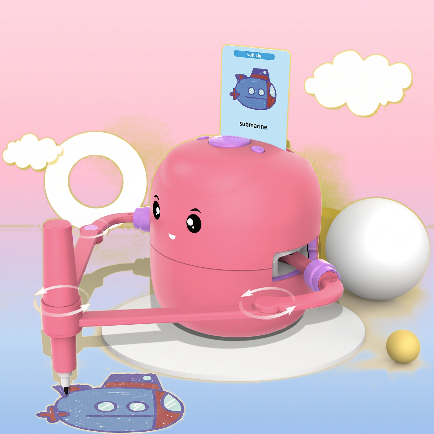 Interactive Drawing Robot for Kids